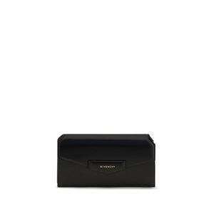 Givenchy Black Calf Leather Bos Taurus Clutch Women's Bag